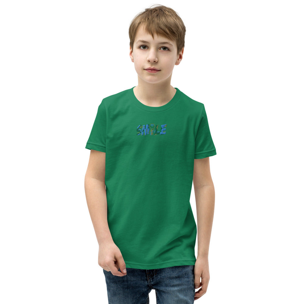 Youth Short Sleeve T-Shirt SMILE - PEACE GANG