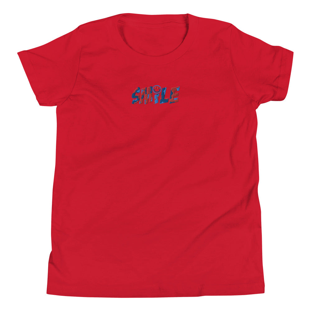 Youth Short Sleeve T-Shirt SMILE - PEACE GANG