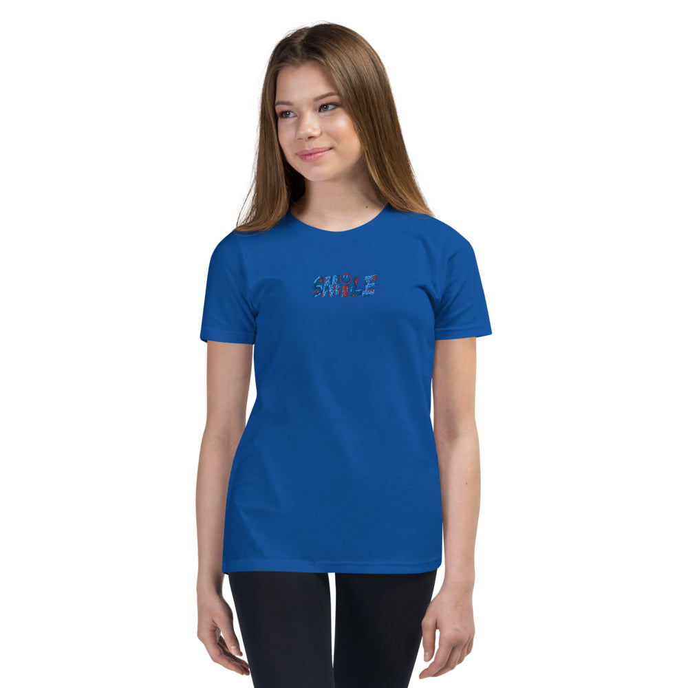 Youth Short Sleeve T-Shirt SMILE - PEACE GANG
