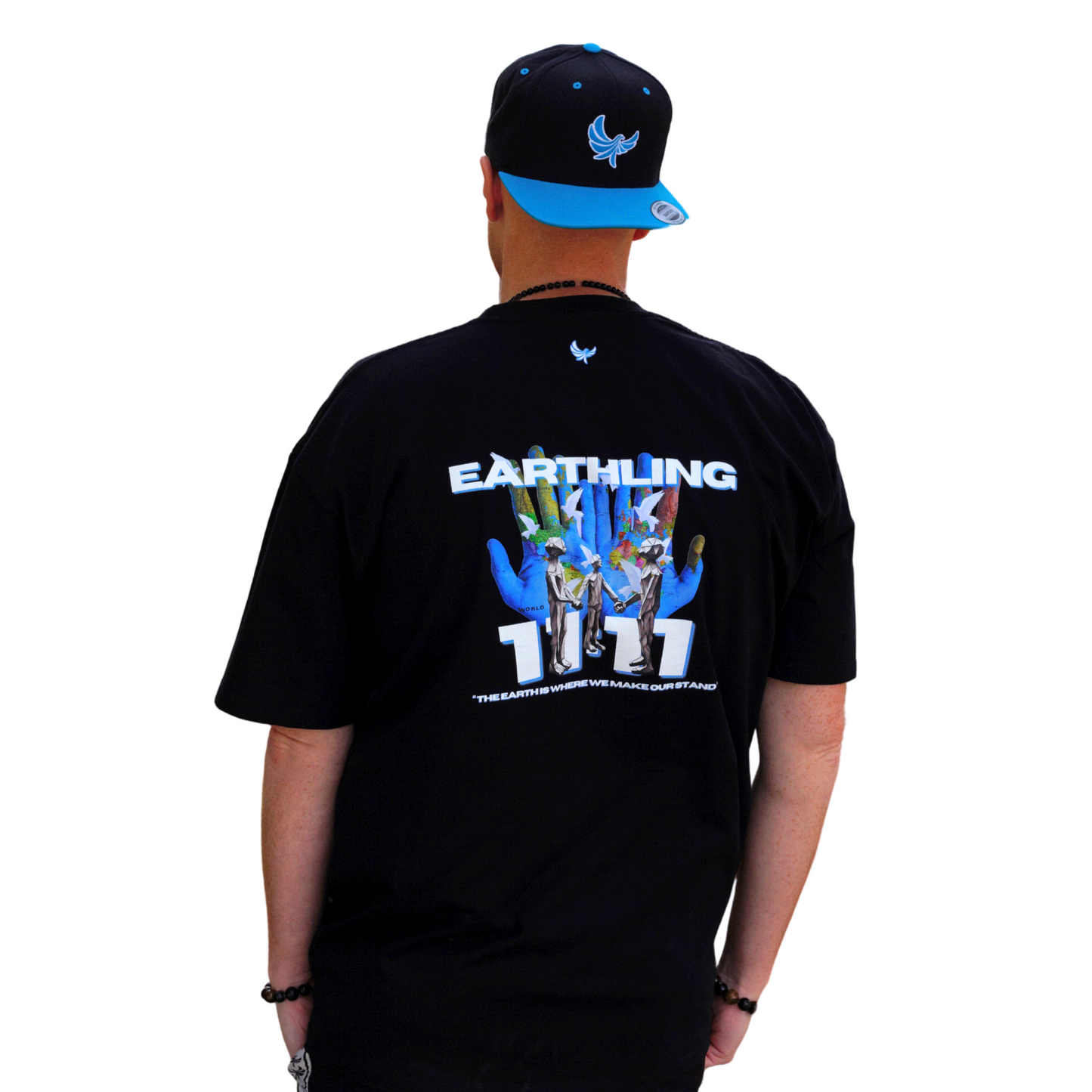 PEACE GANG " 11:11 Earthling " Premium Heavyweight T-Shirt