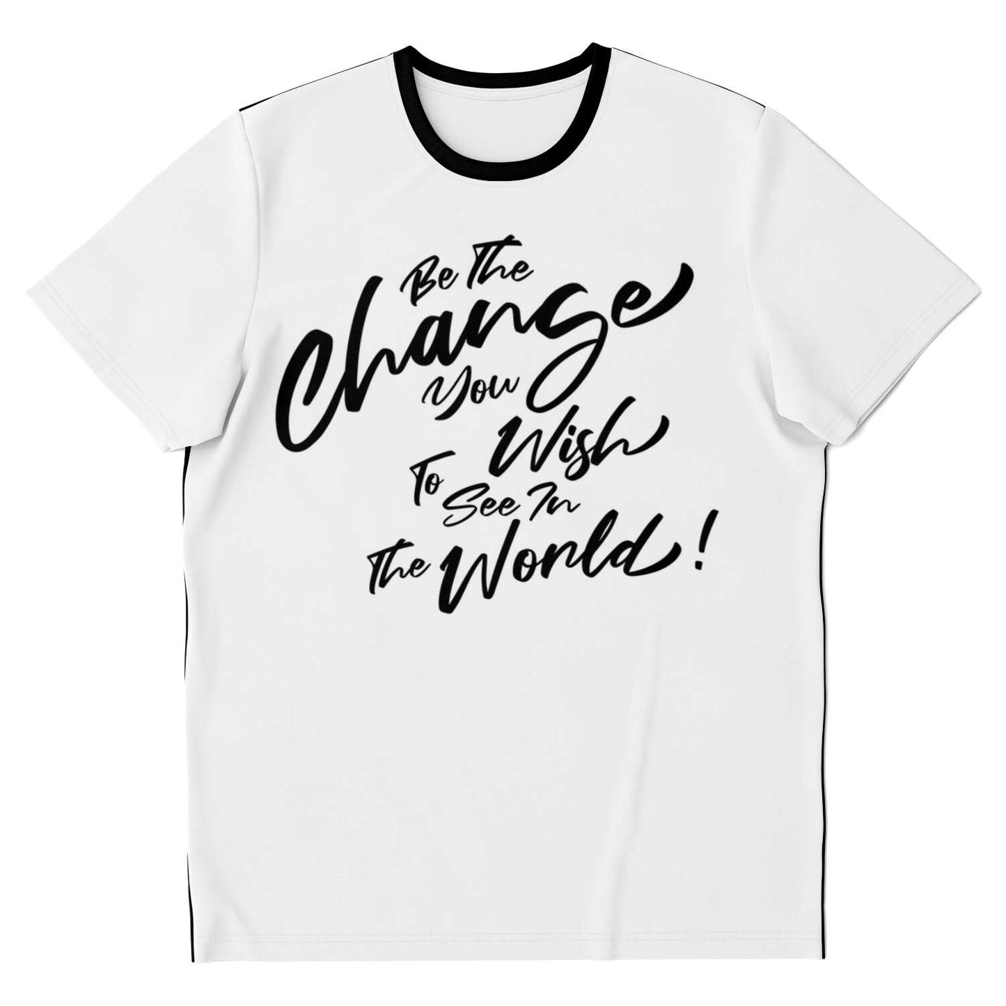 Unisex T-Shirt  " Be The Change " PEACE GANG