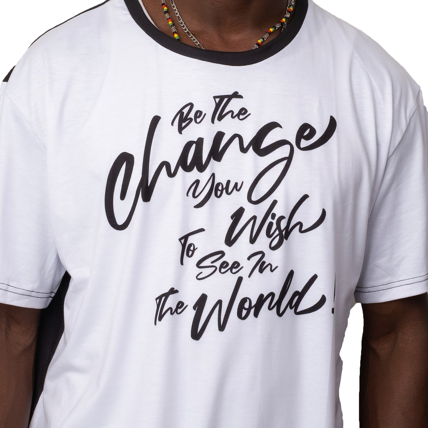 Unisex T-Shirt  " Be The Change " PEACE GANG