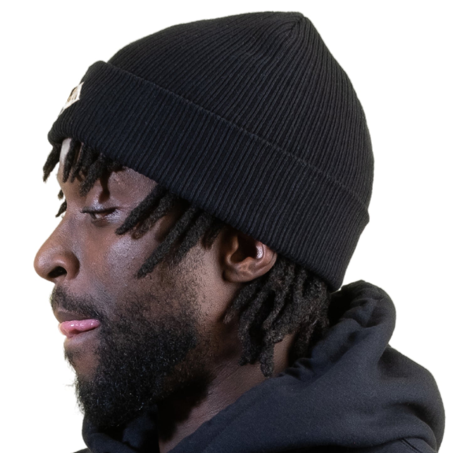 PEACE GANG Embroidered Organic ribbed beanie