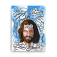 Jesus Christ "IAM" Concept Positive Mantra Canvas Print-PEACE GANG