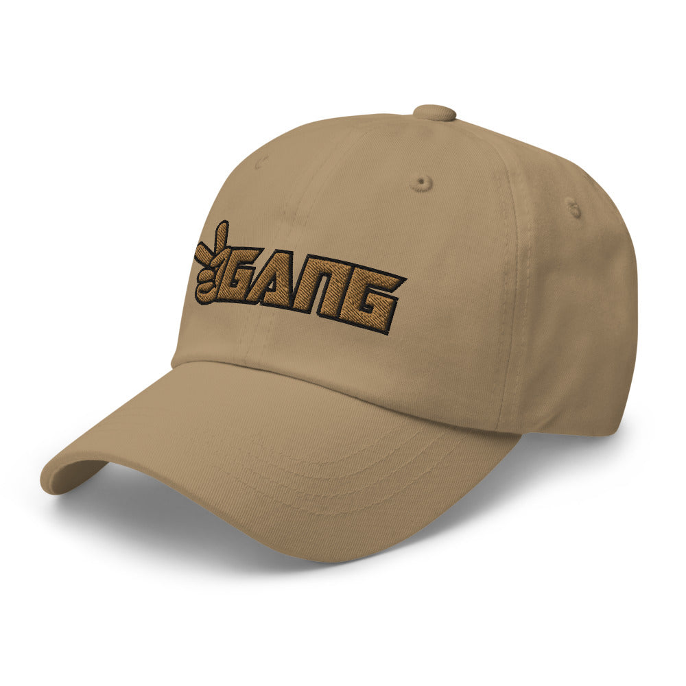 PEACE GANG Dad Hat Style Embroidered Cap