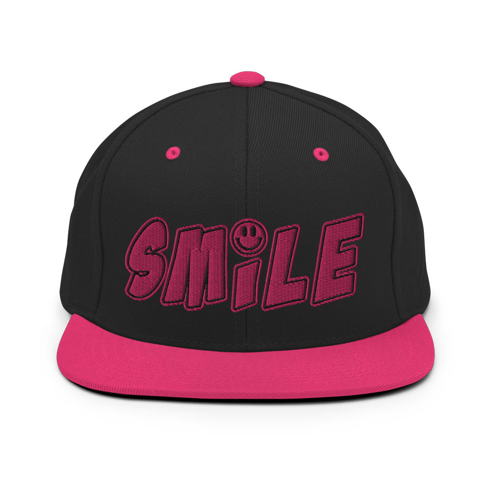 SMILE Snapback Hat - PeaceGang