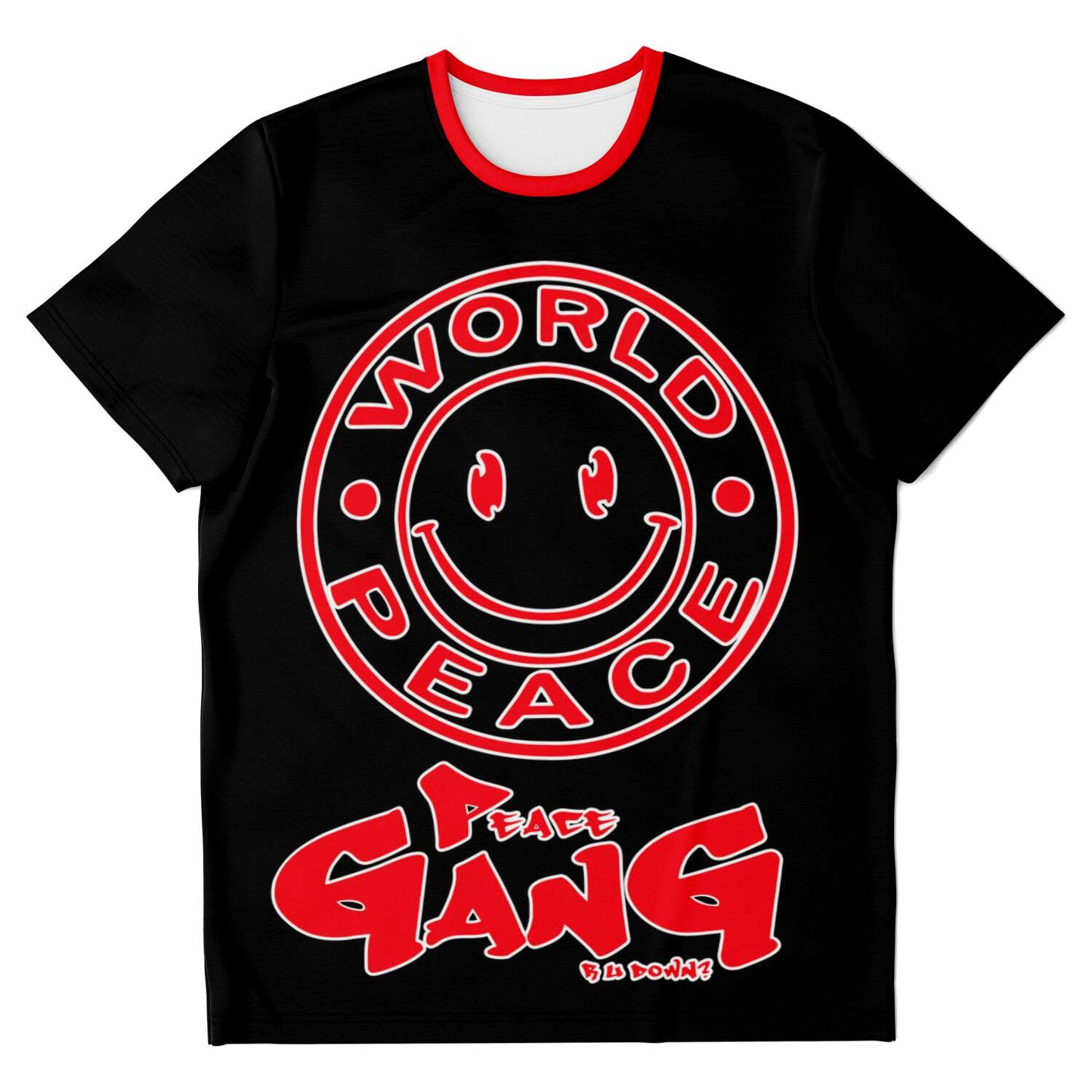 t shirt " WORLD PEACE "