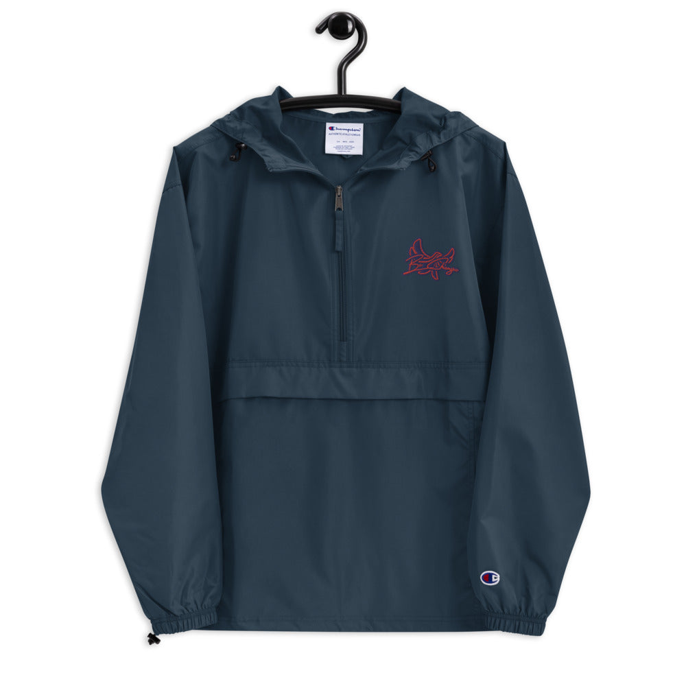 Champion Windbreaker Embroidered " BE CHANGE " - PEACE GANG