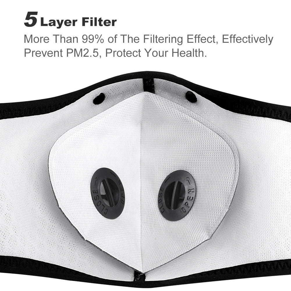  Fashion Facemask with Breathing Valve
