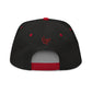  Panel Flat Bill Snap-Back Cap
