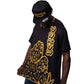 Unisex T-Shirt Black/Gold PEACE GANG