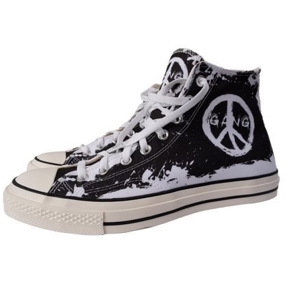  High Top shoes" Peace Grunge " - PEACE GANG