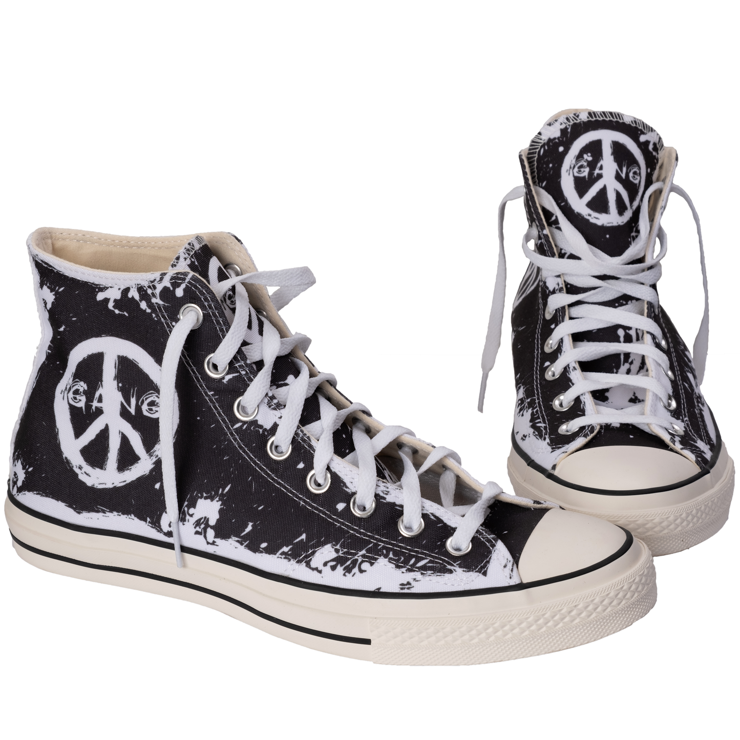 High Top shoes" Peace Grunge " - PEACE GANG