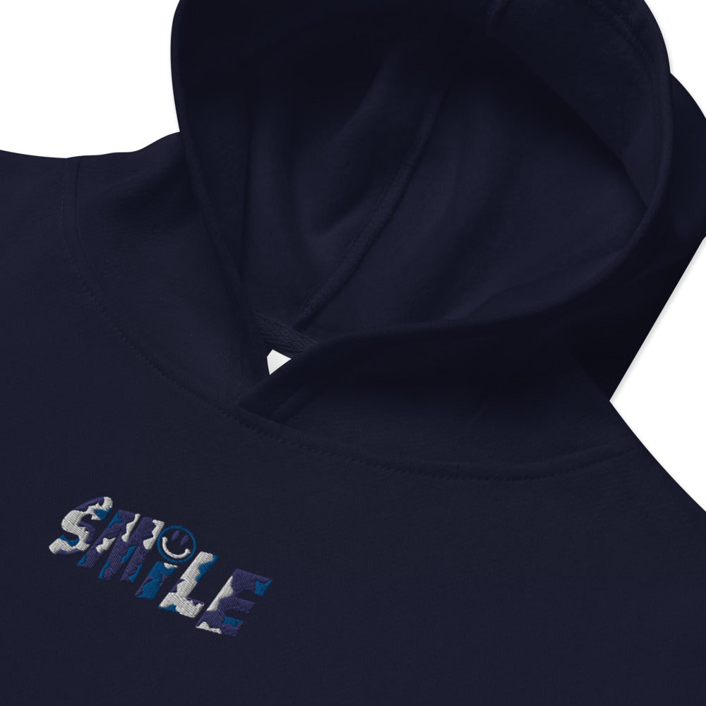 Kids fleece hoodie SMILE - PEACE GANG