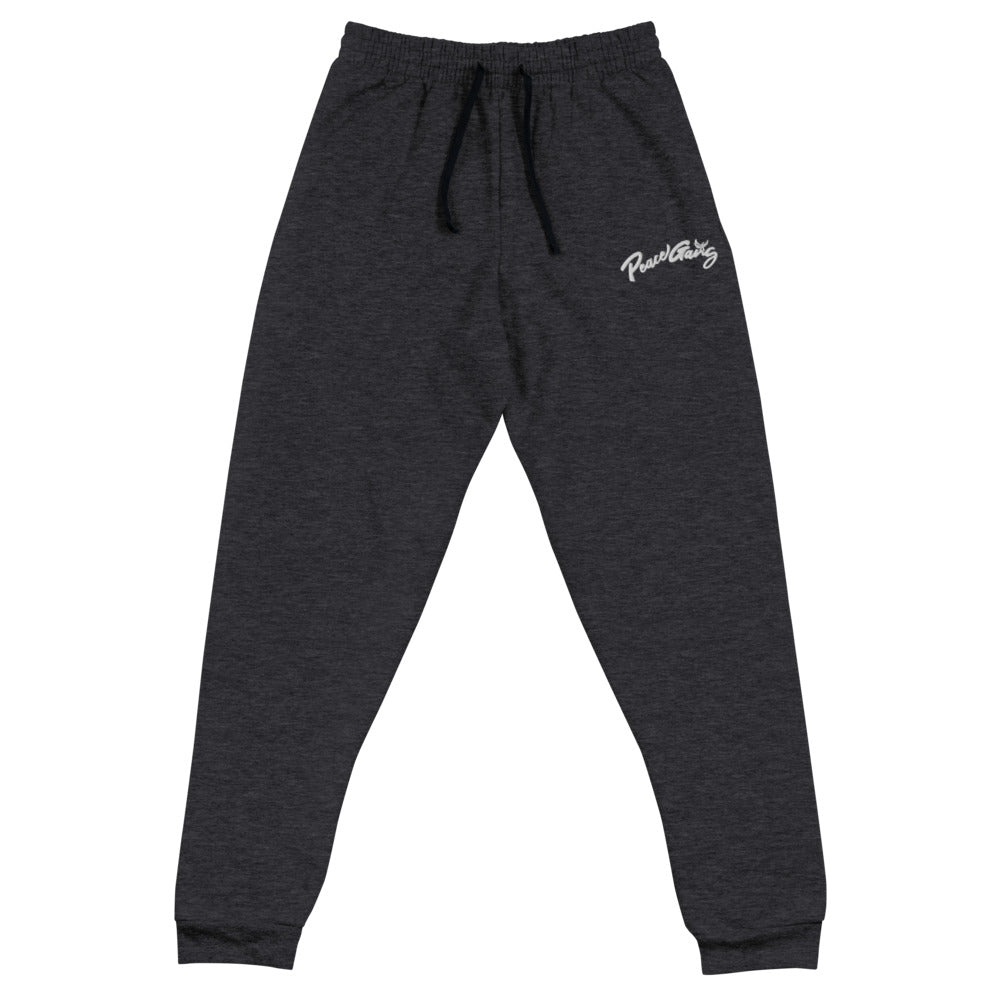 Joggers Embroidered PEACE GANG Cursive