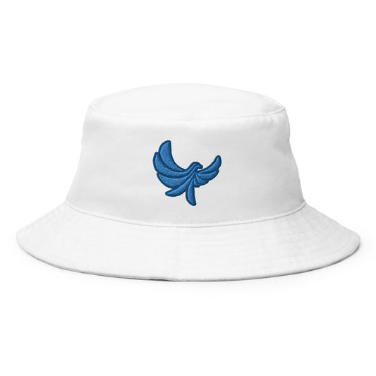 PEACE GANG Embroidered Old School Bucket Hat