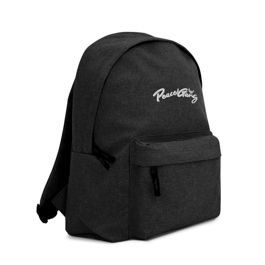 PEACE GANG Embroidered Backpack