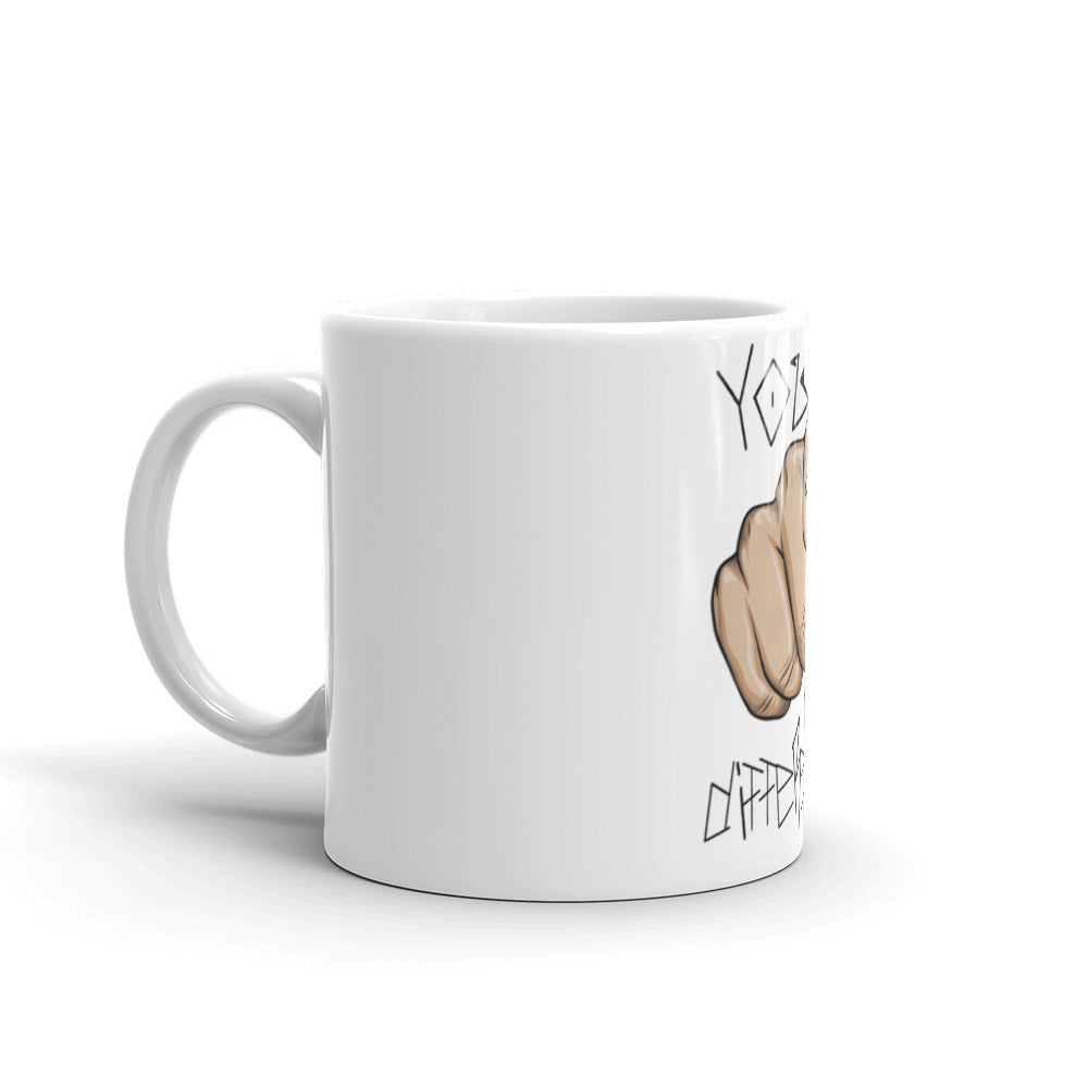 Coffee Mug 'YOU MAKE A DIFFERENCE'- Peace Gang