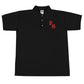 Red Embroidered Polo Shirt 