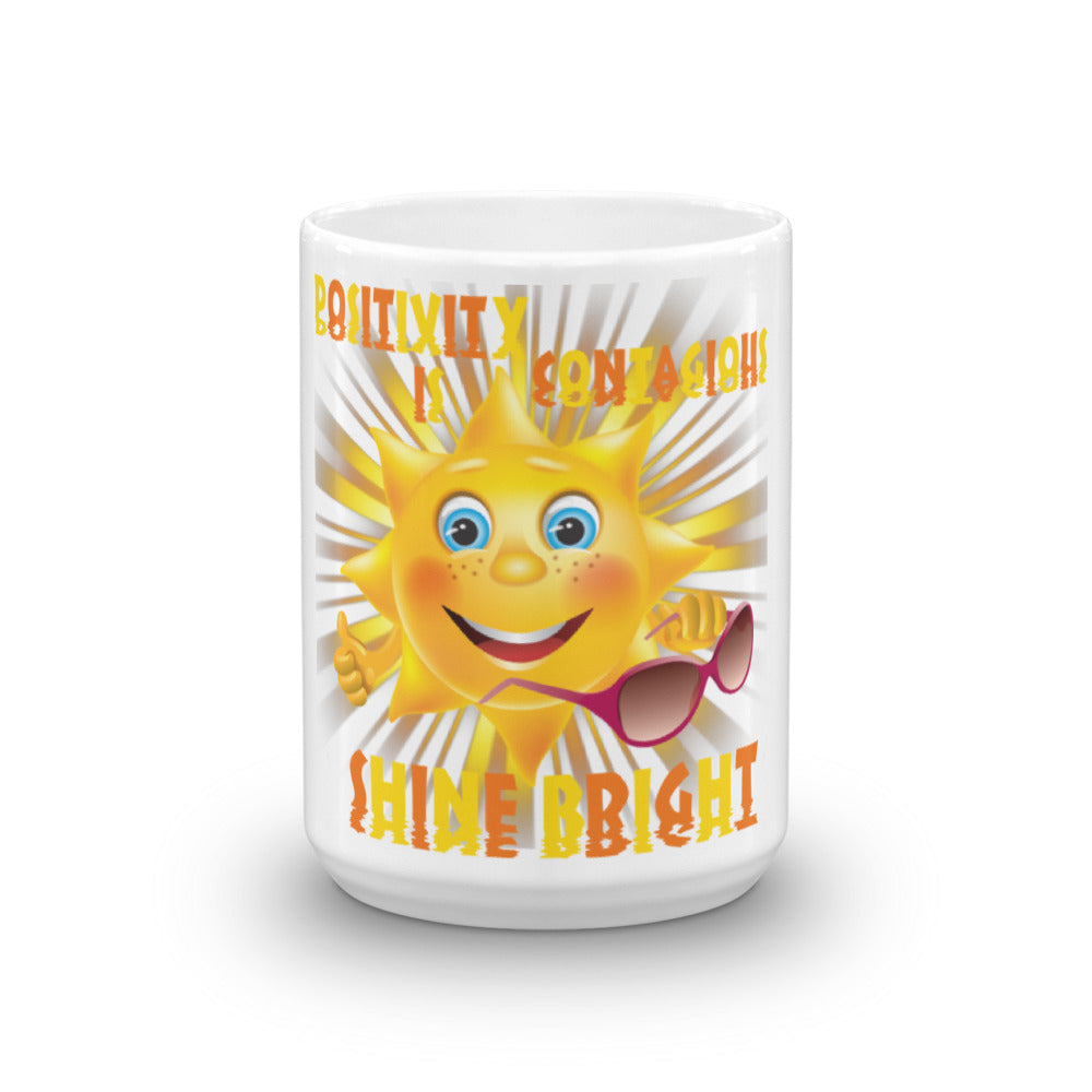 Coffee Mug 'Positivity Is Contagious' 