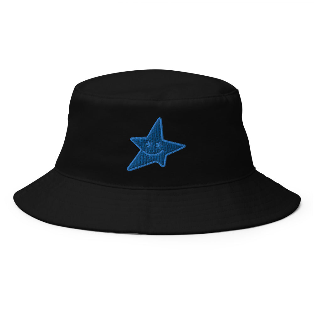 Embroidered Bucket Hat " Smiling Star "- PEACE GANG  