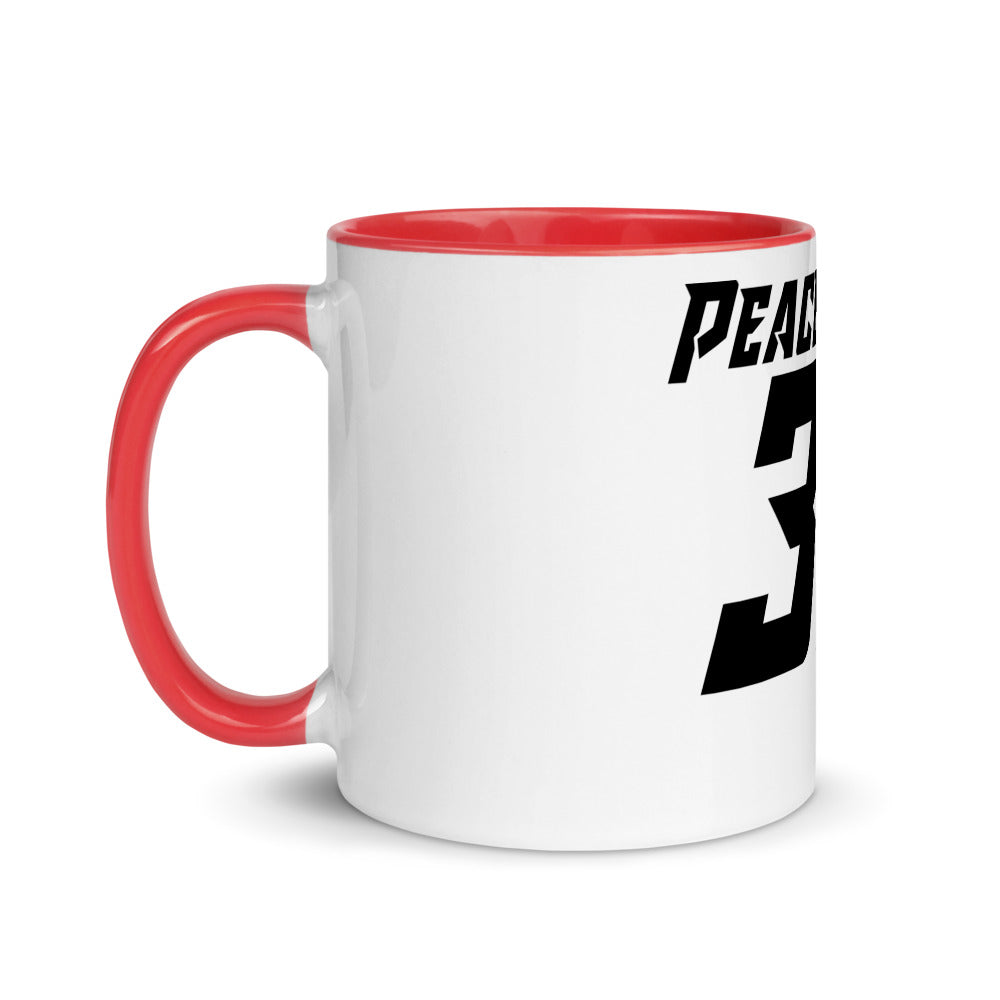 Coffee Mug with Color Inside  " 33 "-PEACE GANG