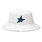 PEACE GANG "Smiling Star" Embroidered Old School Bucket Hat