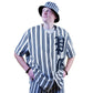 Pin Striped Baseball Jersey - PEACE GANG