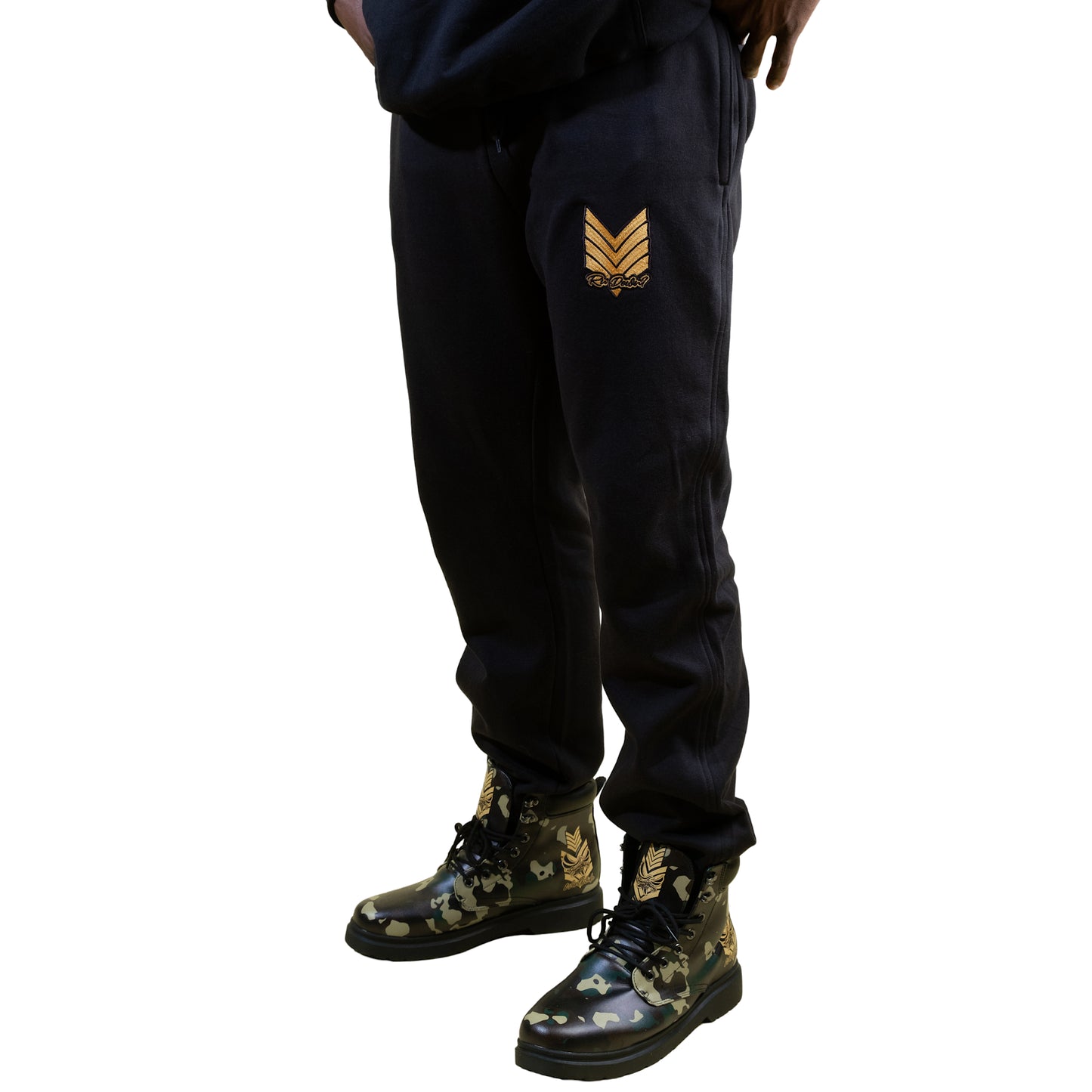 Embroidered Unisex Joggers " RU Down? " - PEACE GANG