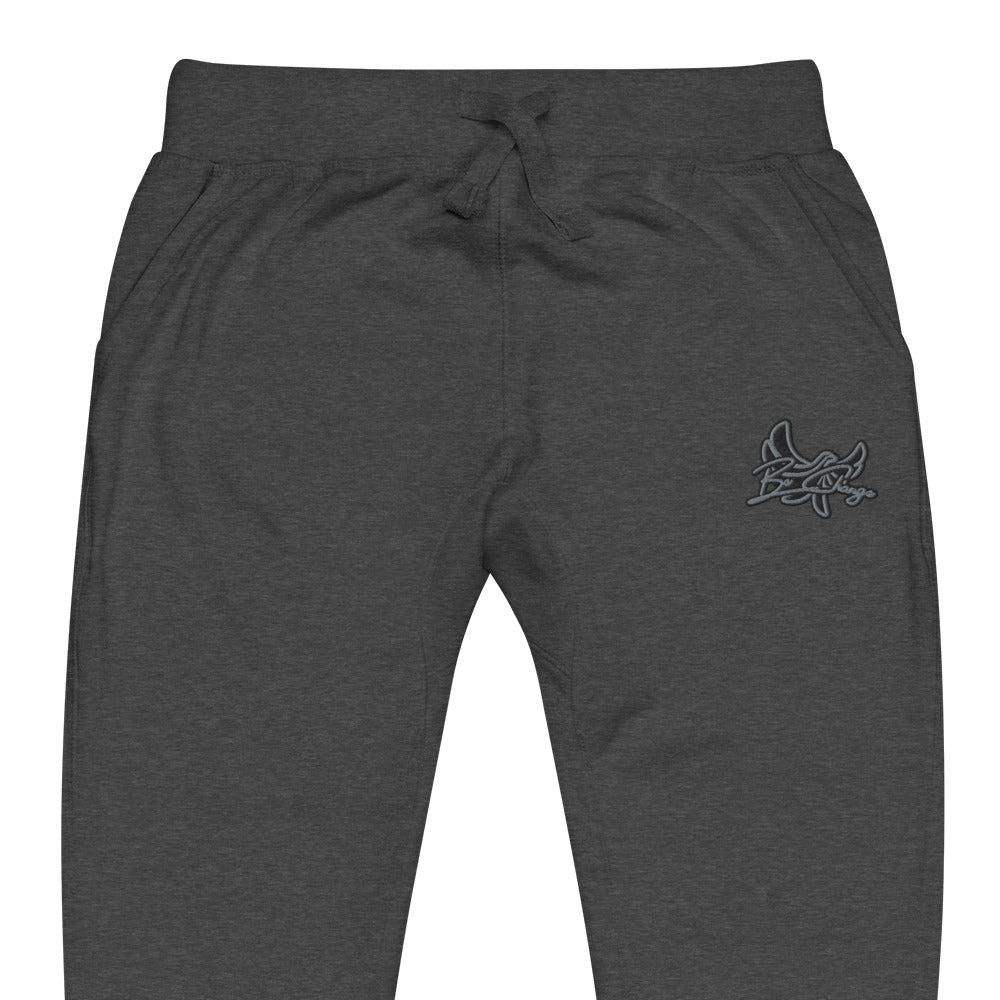 Unisex fleece sweatpants "BE CHANGE" PEACE GANG