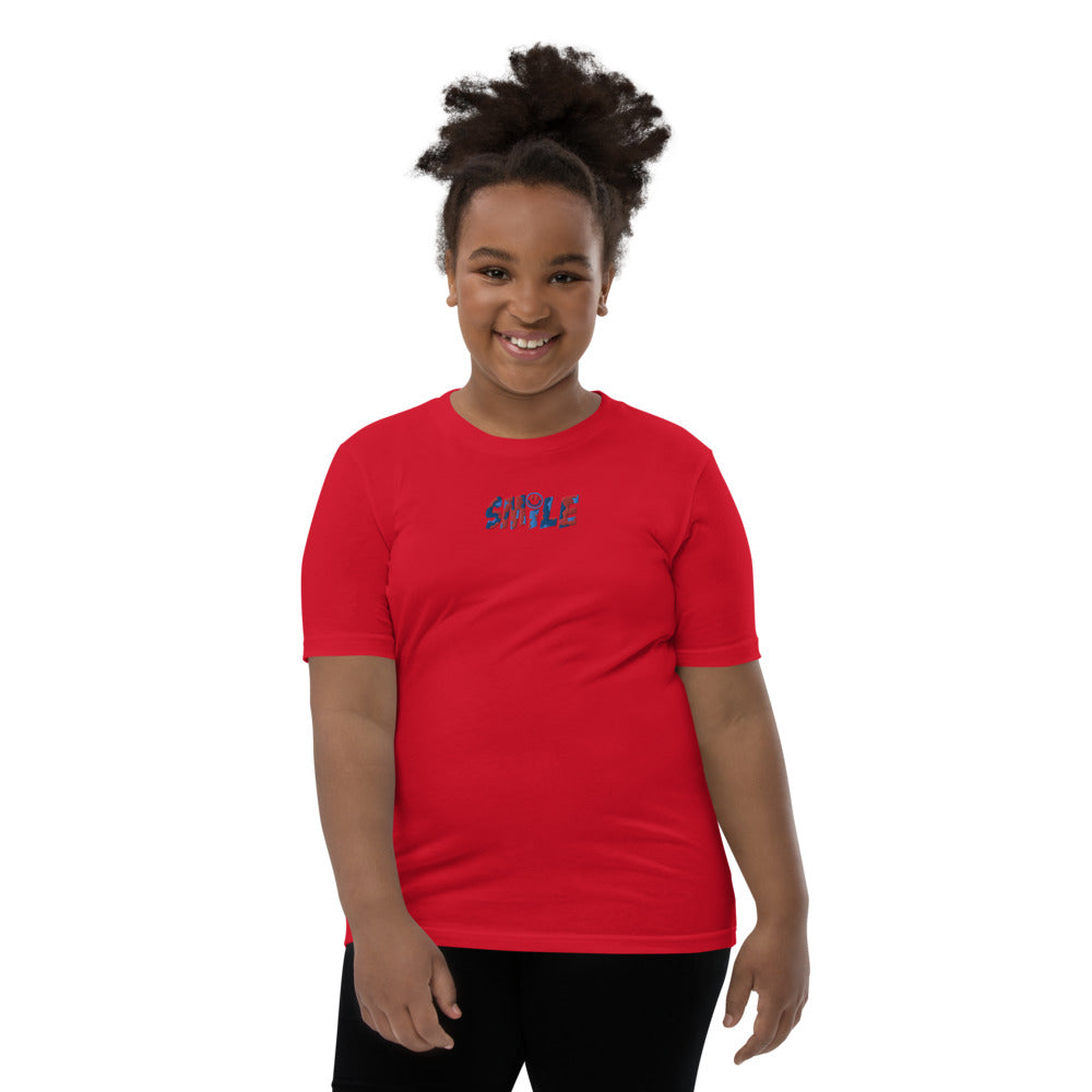 Youth Short Sleeve T-Shirt SMILE - PEACE GANG