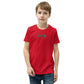 Youth Short Sleeve T-Shirt Cursive - PEACE GANG